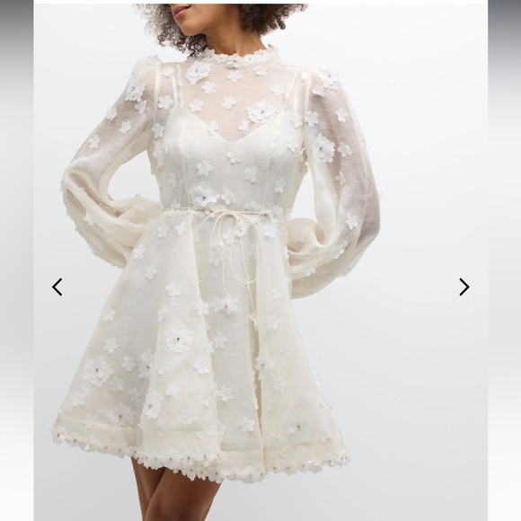 Zimmermann Matchmaker Lift Off Mini Dress - Picture 3 of 8